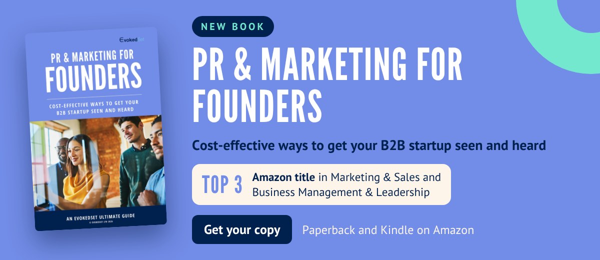 EvokedSet book PR & Marketing For Founders